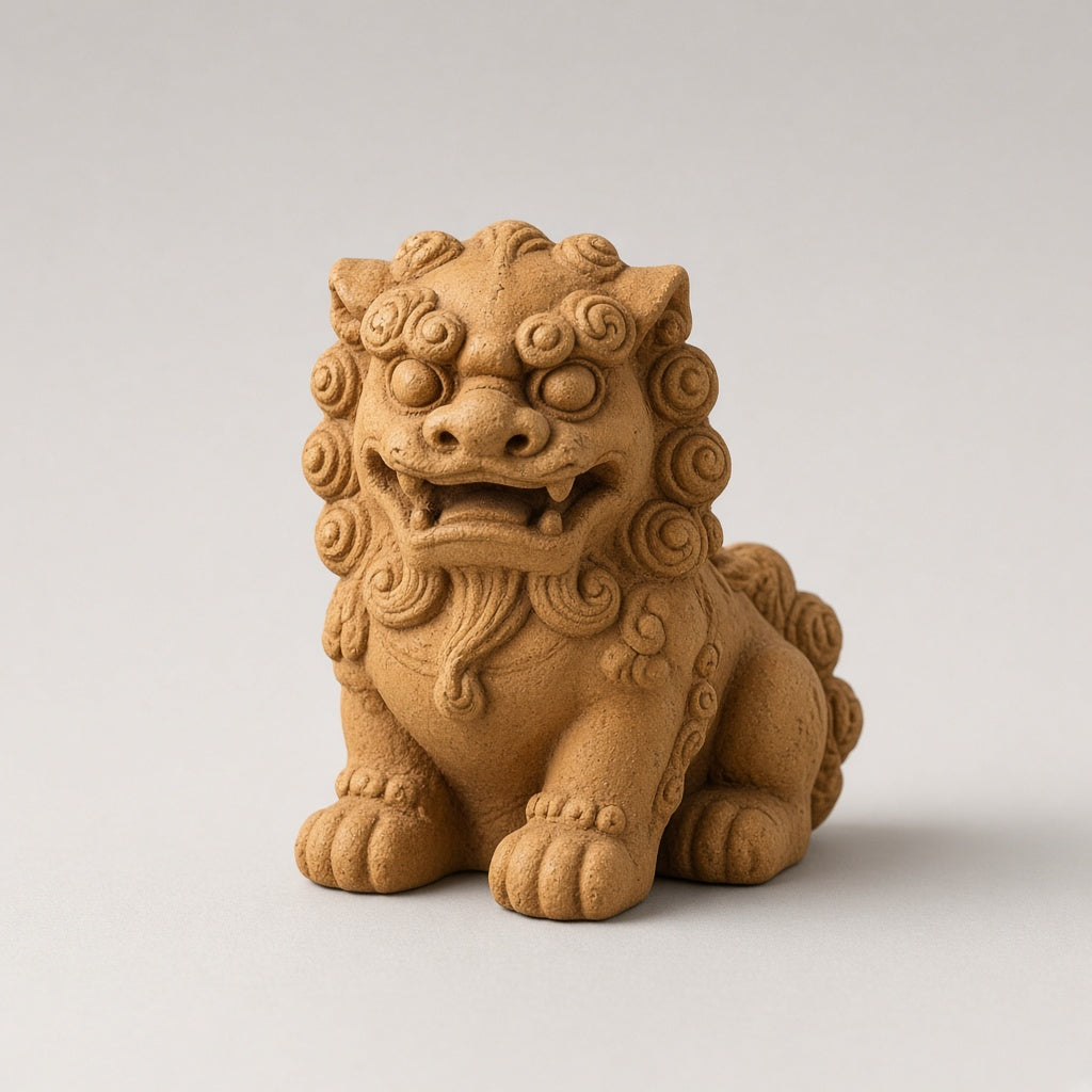Guardian lion tea pet