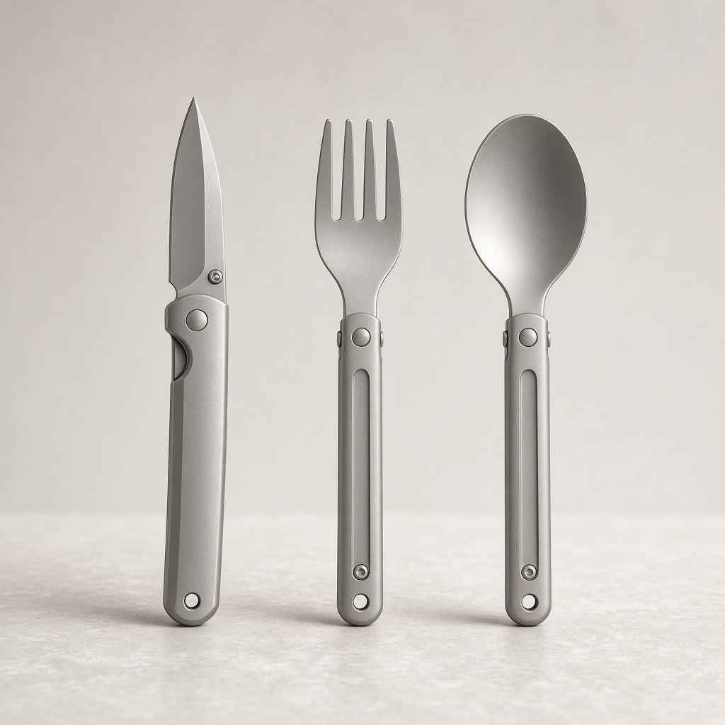 Camp utensil set
