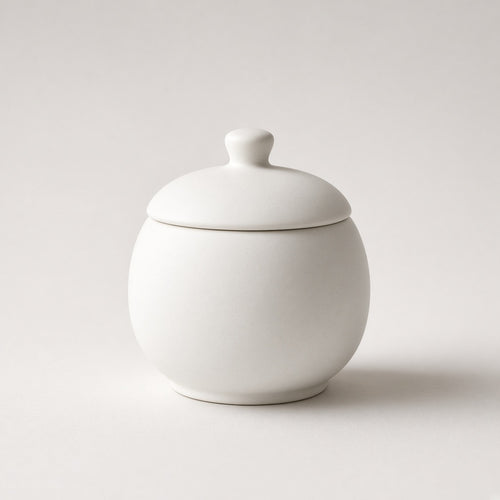 Ceramic tea caddy