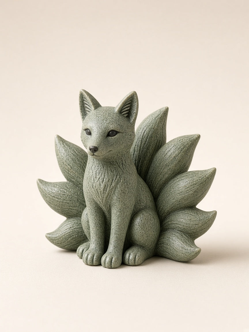 Nine-tailed fox tea pet