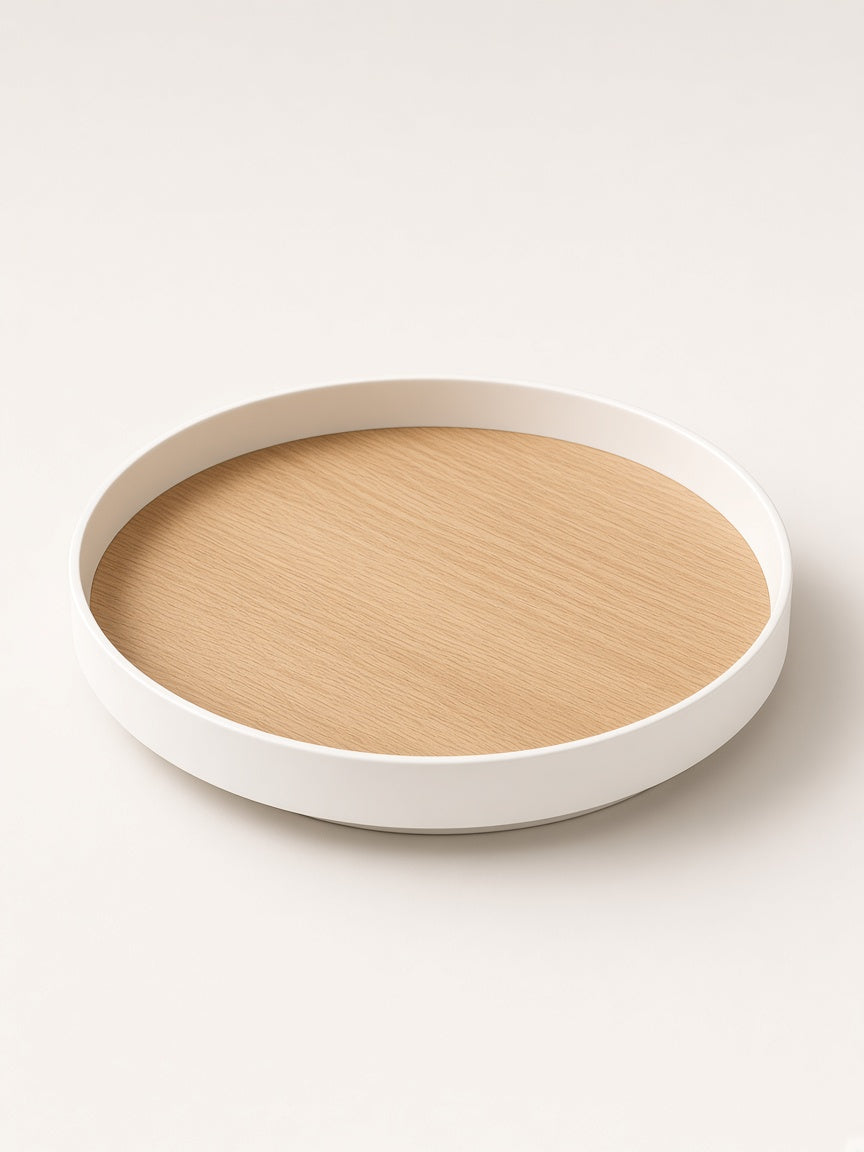 Nordic wood storage tray
