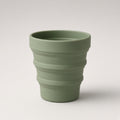 Collapsible silicone cup