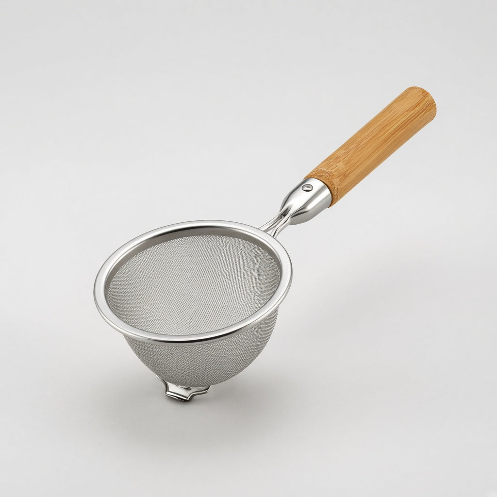 Stainless tea strainer