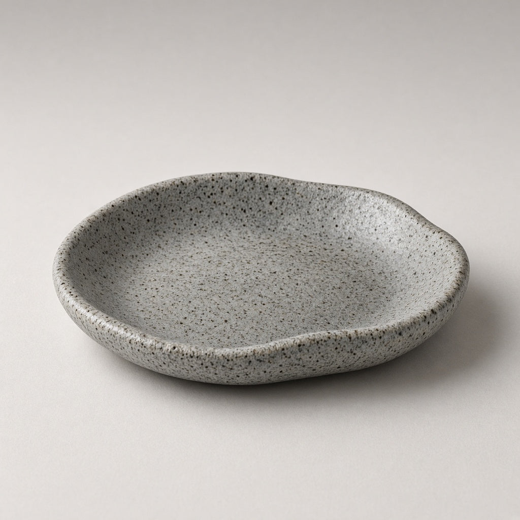 Stoneware catch-all dish