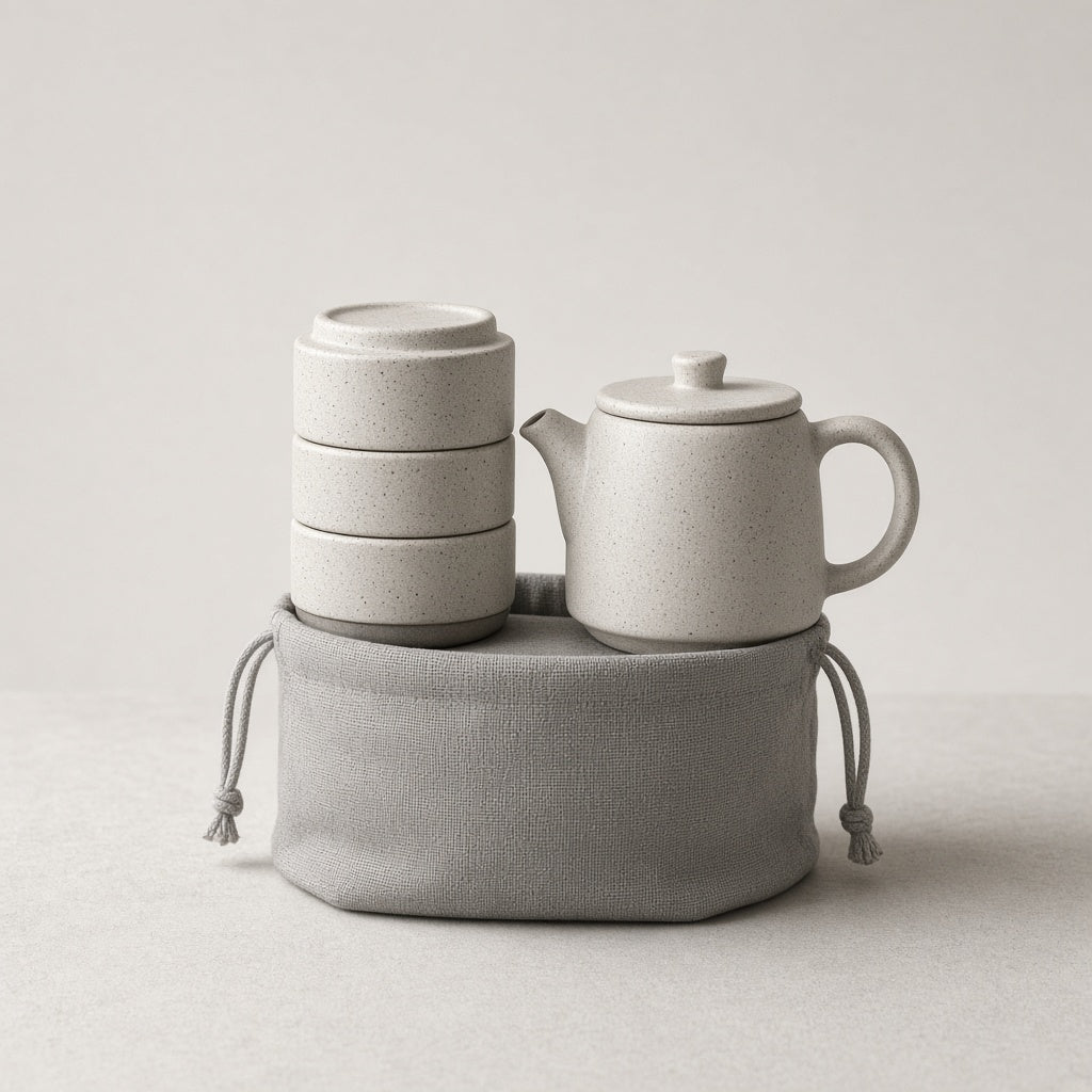 Travel tea set