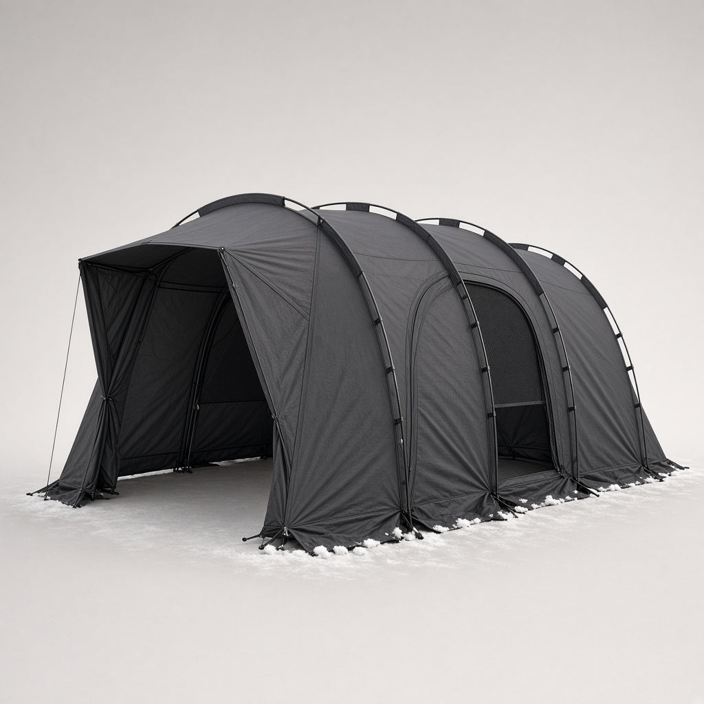 Winter tunnel tent